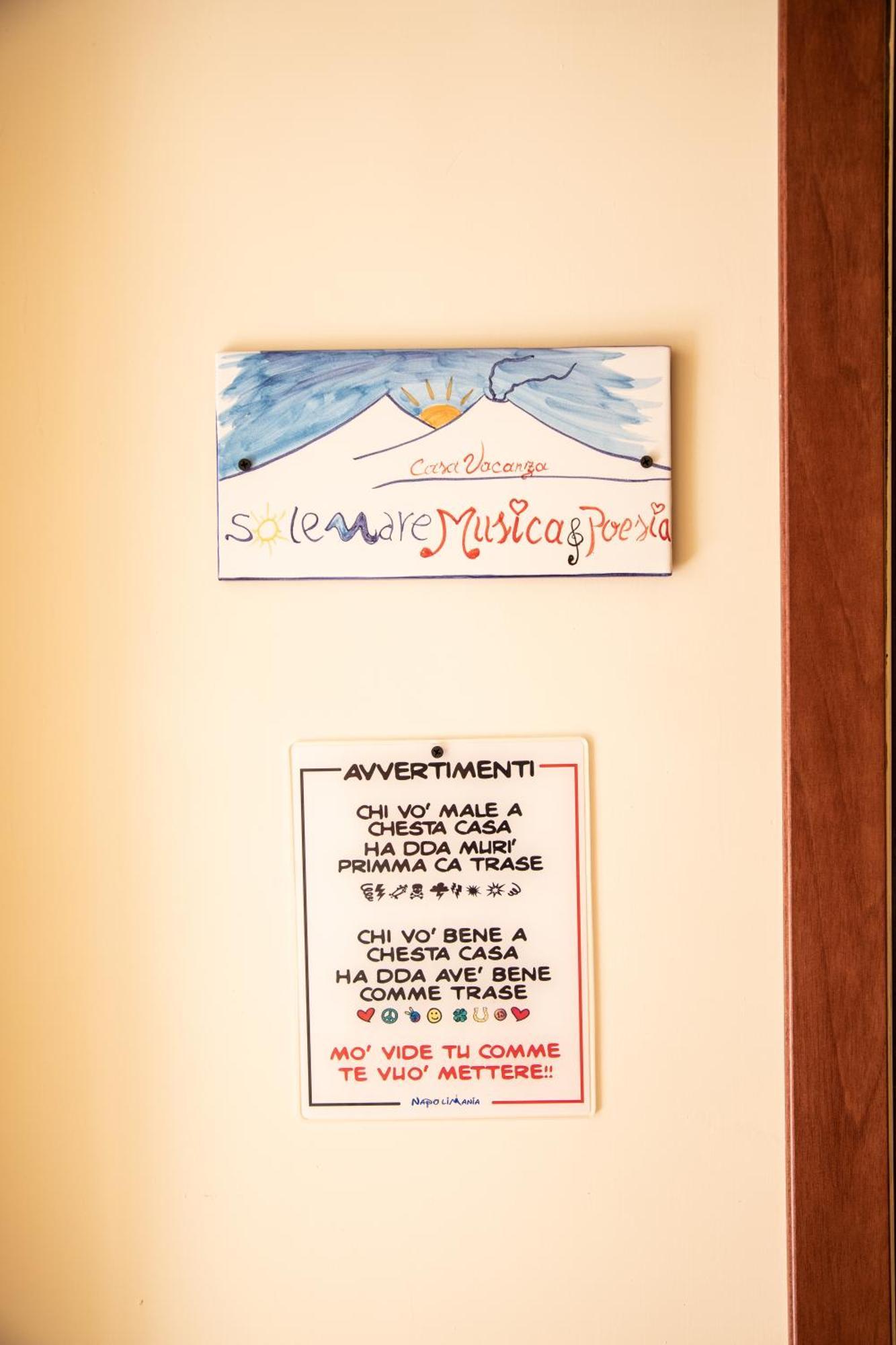 Solemare Musica&Poesia Nápoles Exterior foto